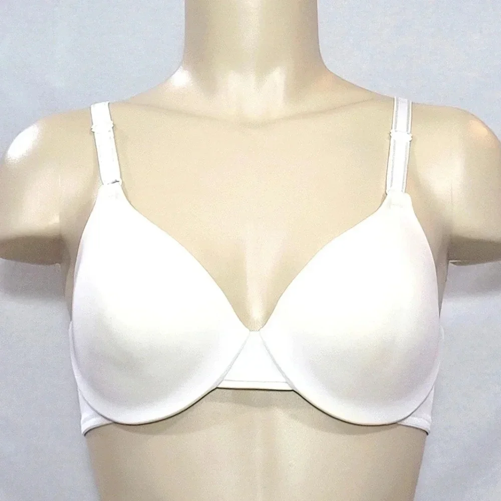 34B Warner's 1593 This is Not a Bra Full Coverage Underwire Bra White   New with